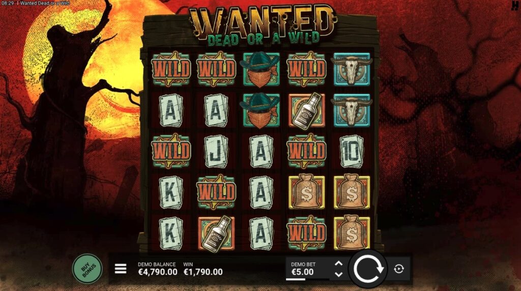 bonus buy slot uk - Wanted Dead or A Wild
